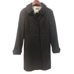 J Crew Wool Classic Day Coat, Size 2
